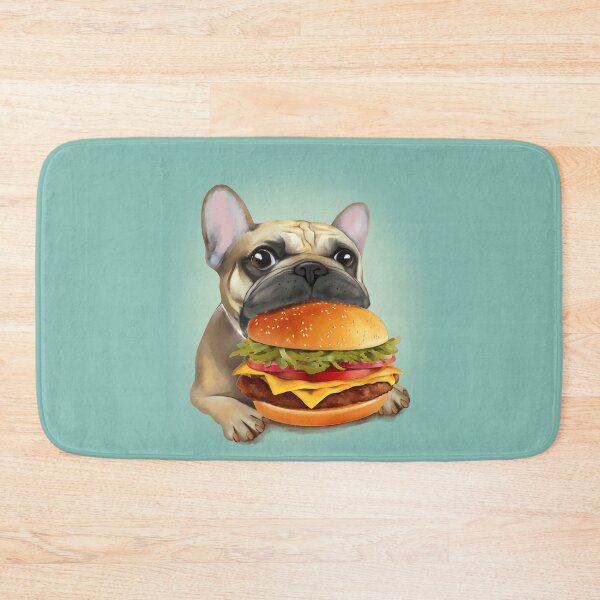 Item preview, This Cute French Bulldog Proves That Dogs Can Love Fast Food Just As Much As Humans! designed and sold by Collagedream.