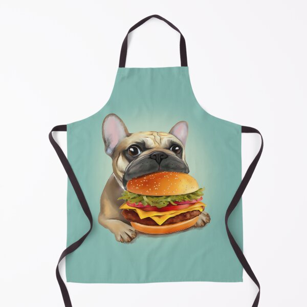 Item preview, This Cute French Bulldog Proves That Dogs Can Love Fast Food Just As Much As Humans! designed and sold by Collagedream.