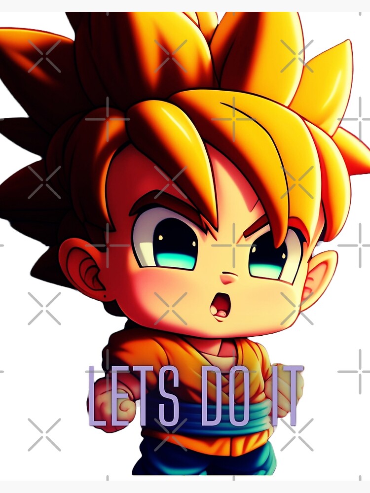 Baby goku | Art Board Print