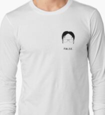 Camiseta de manga larga La cara de Office Dwight