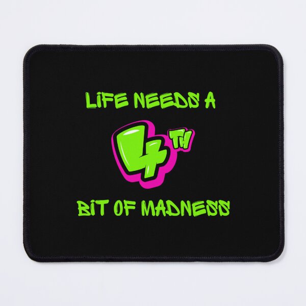 Item preview, LIFE NEEDS A BIT OF MADNESS. 1 designed and sold by agunitsuyoshi3.