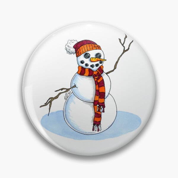 Item preview, School Spirit Snowman designed and sold by monicajudeart.