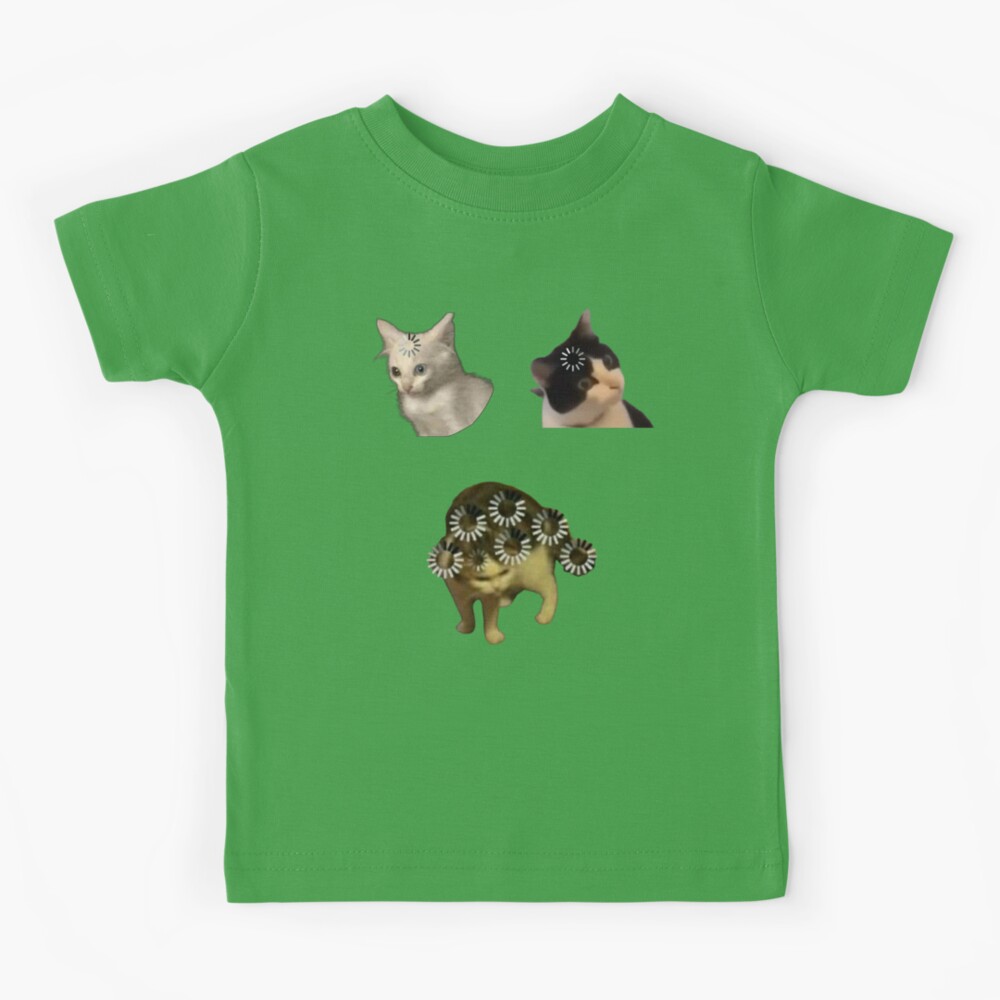 Cat loading icon meme Kids T-Shirt for Sale by Kaito Designs