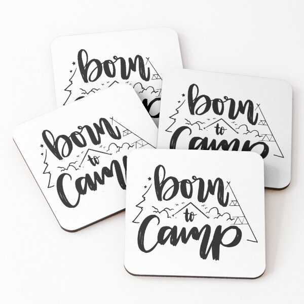 Item preview, Born to Camp  - Black quotes designed and sold by jwebmarket.