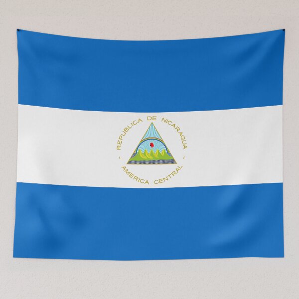 Item preview, NICARAGUA Flag Gifts, Masks, Stickers & Products designed and sold by mpodger.
