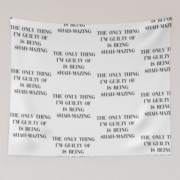 Item preview, the only thing i’m guilty of is being shah-mazing designed and sold by pnkrose.