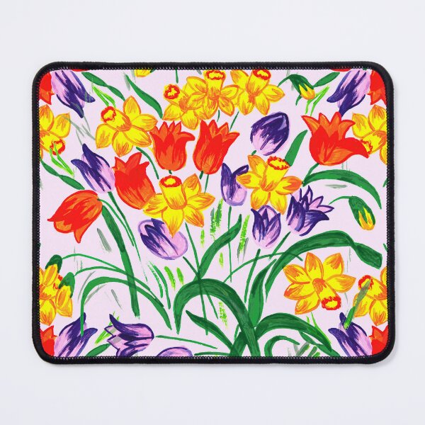 Item preview, Colorful painted flowers designed and sold by lalylaura.