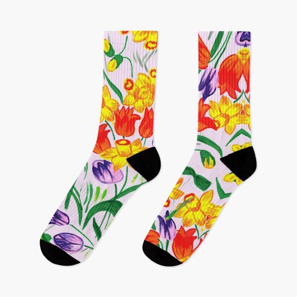 Item preview, Colorful painted flowers designed and sold by lalylaura.