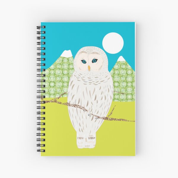 Blanche, la chouette Cahier à spirale