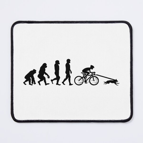 Item preview, Bikejoring DogScooting Dog Sport Bike Bicycle Evolution designed and sold by CuteDesigns1.