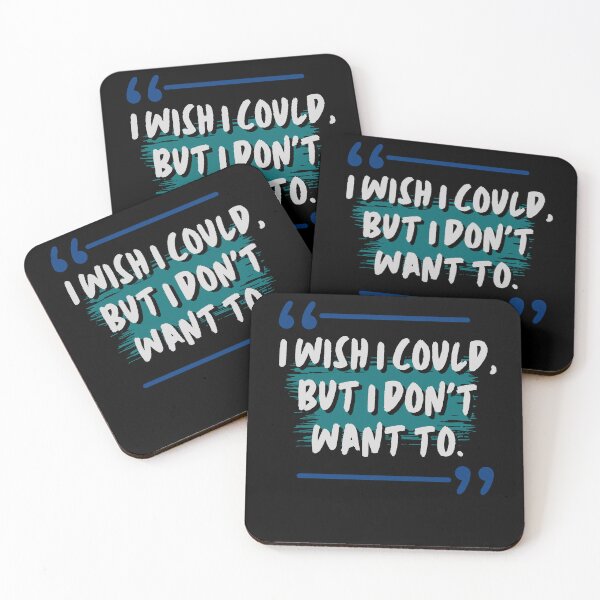 Item preview, Best selling- I wish I could, but I don't want to. designed and sold by AB-NewStyle.
