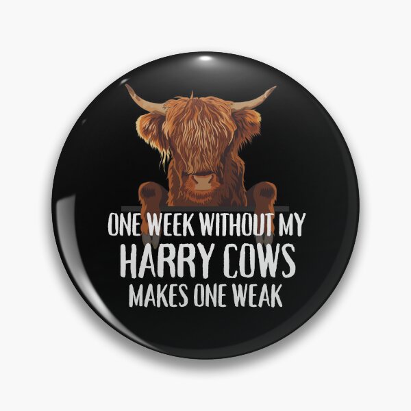 Item preview, Brown Harry Highland Cow puns  designed and sold by FarmsteadAcers.