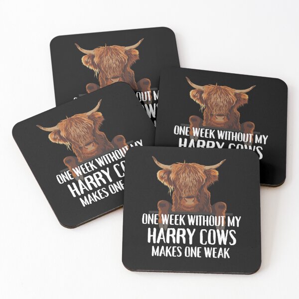 Item preview, Brown Harry Highland Cow puns  designed and sold by FarmsteadAcers.