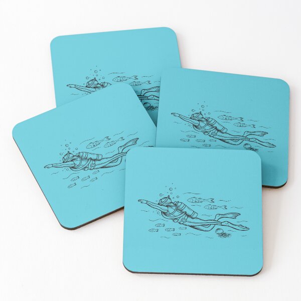 Item preview, Diver designed and sold by NadyaOrangeKiss.