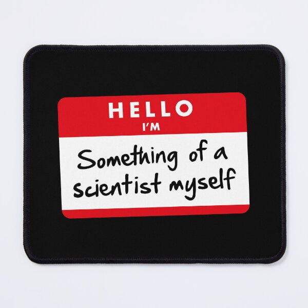 Item preview, I'm Something of a Scientist Myself – Hello I'm sticker of Norman Osborn meme quote designed and sold by thedesigngarden.