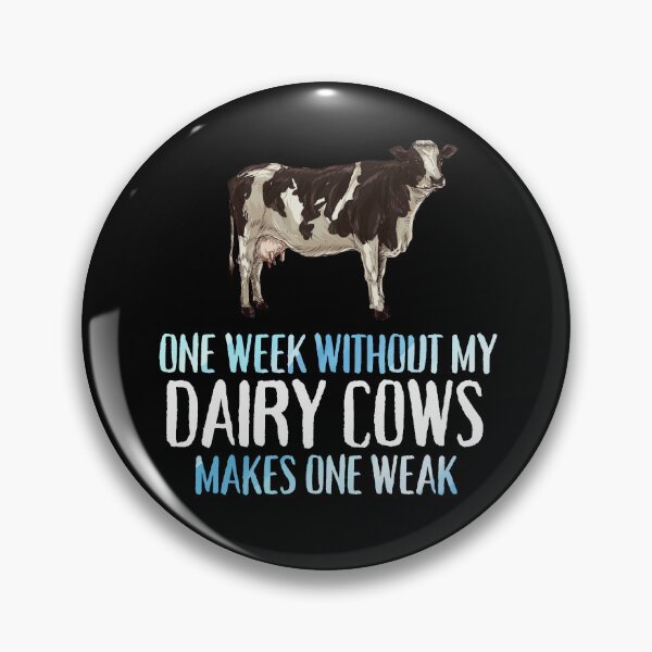 Item preview, Blue Dairy Cow farmer jokes and funny sayings designed and sold by FarmsteadAcers.