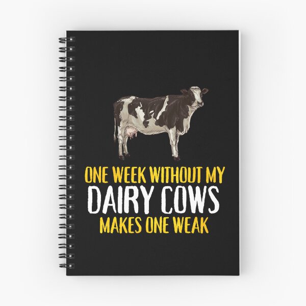 Item preview, Yellow Dairy Cow farmer jokes and funny sayings designed and sold by FarmsteadAcers.