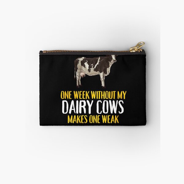 Item preview, Yellow Dairy Cow farmer jokes and funny sayings designed and sold by FarmsteadAcers.