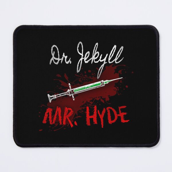 Item preview, Dr Jekyll and Mr Hyde (Syringe Design on Bloodspatter) designed and sold by ShopMegaFind.