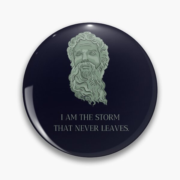 Item preview, I am the storm that never leaves. Zeus. designed and sold by sarantis.