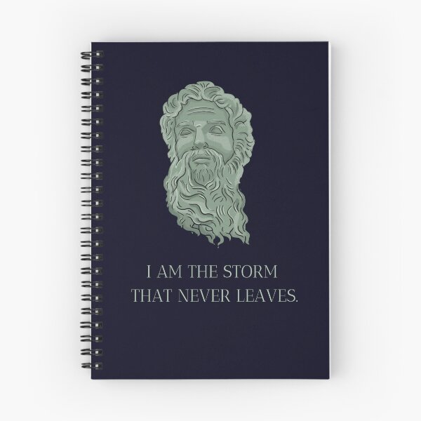 Item preview, I am the storm that never leaves. Zeus. designed and sold by sarantis.
