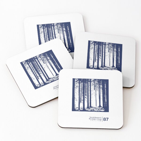 Item preview, Haruki Murakami - Original Minimal Style Artwork  designed and sold by Saudade--.