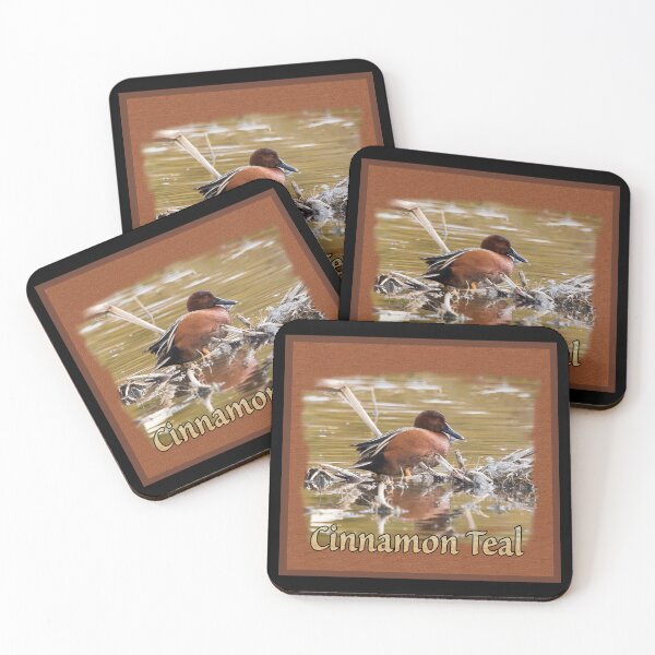 Item preview, Cinnamon Teal Duck  designed and sold by CarolM.