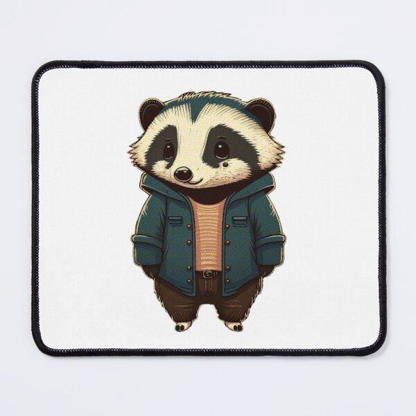Item preview, Cute Badger designed and sold by Prilidiarts.