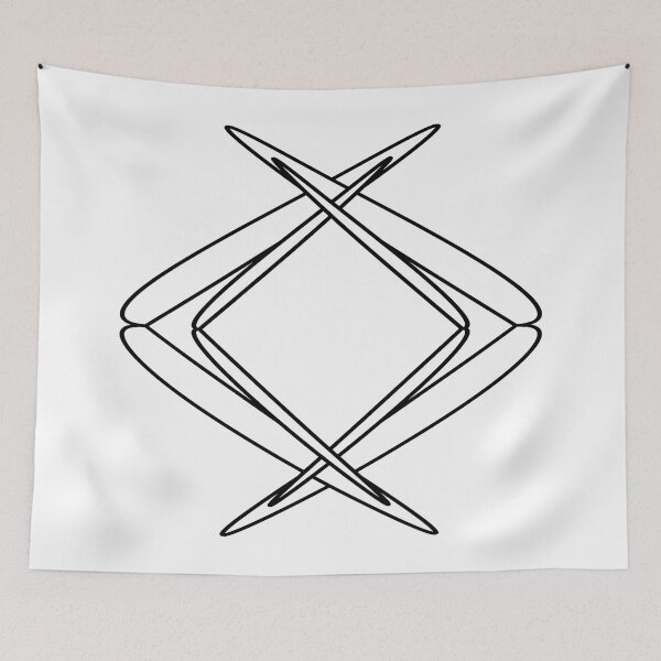 Item preview, Monochrome unique design B2 designed and sold by fishpressink.