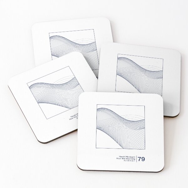 Item preview, Haruki Murakami - Original Minimal Style Artwork  designed and sold by Saudade--.