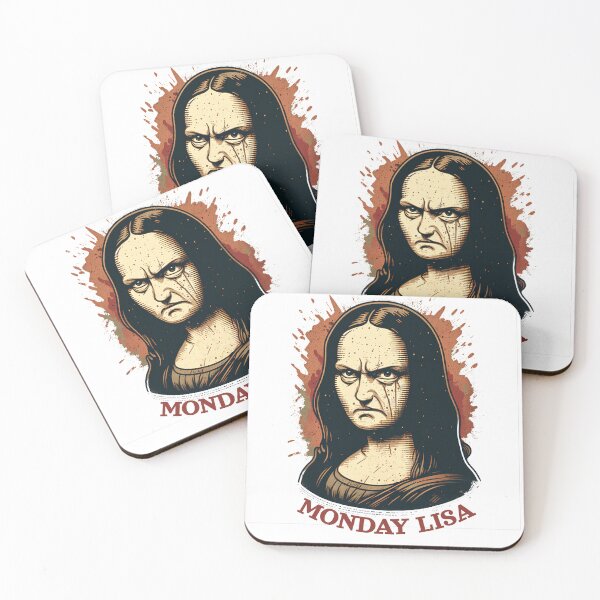 Item preview, Monday Lisa Grumpy Monday designed and sold by MeditationMind.