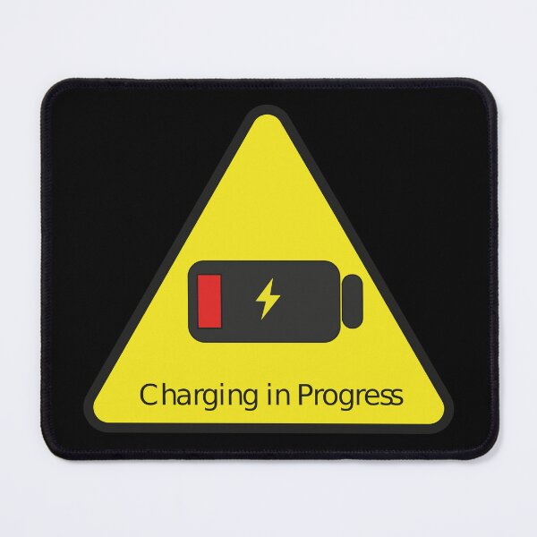 Item preview, Charging in Progress Sign designed and sold by How67.