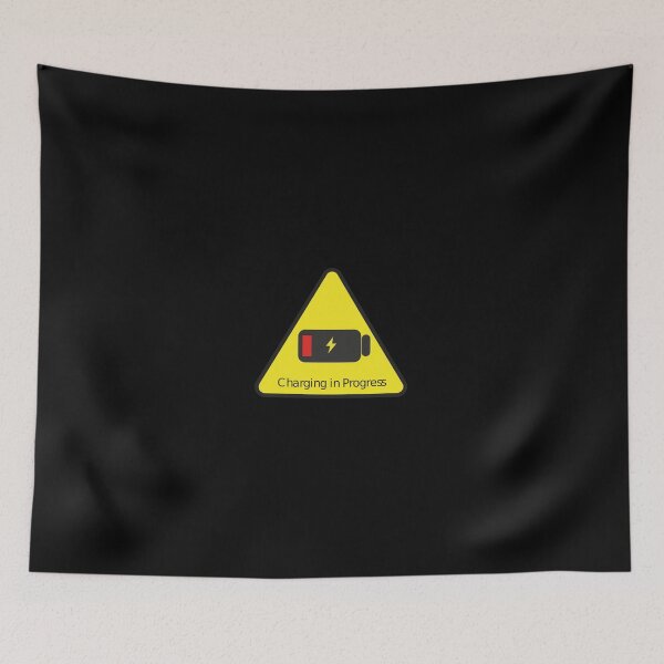 Item preview, Charging in Progress Sign designed and sold by How67.
