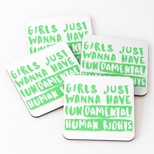 Item preview, Girls Just Wanna Have Fundamental Human Rights designed and sold by Alihassan-Art.