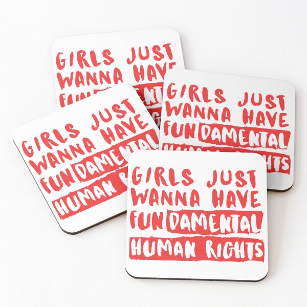 Item preview, Girls Just Wanna Have Fundamental Human Rights designed and sold by Alihassan-Art.