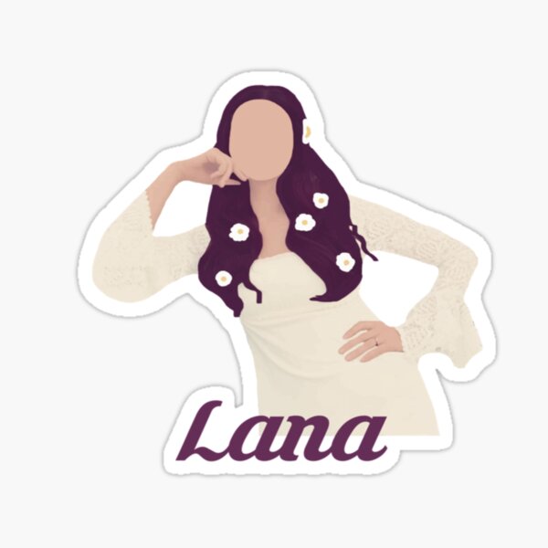Lana Del Rey Stickers, Lana Del Rey Fanart Stickers, Lana Del Rey