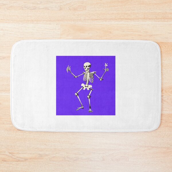 Item preview, Banksy Dancing Skeleton Rigor Mortis Purple designed and sold by DataDude.