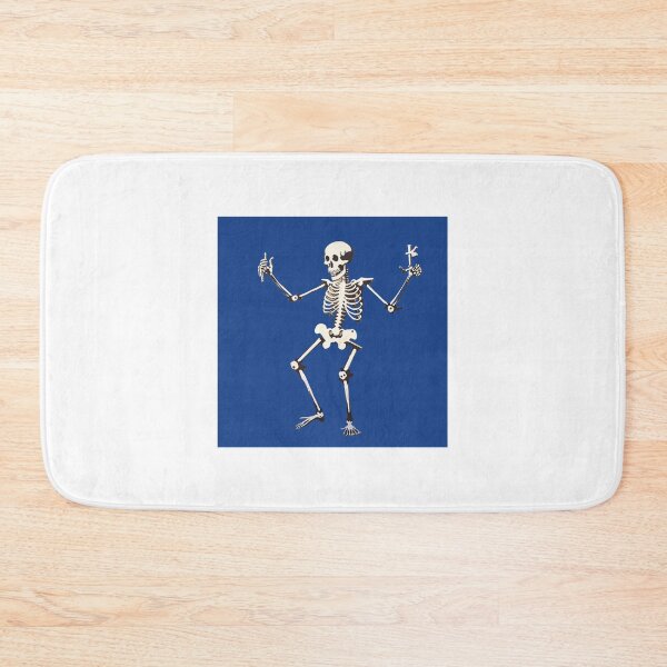 Item preview, Banksy Dancing Skeleton Rigor Mortis Blue designed and sold by DataDude.