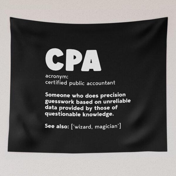 Item preview, Cpa Definition - Accountant Funny Gift designed and sold by DiogoCalheiros.
