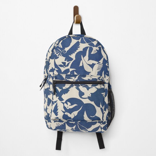 Item preview, Vintage Pigeons in White and Blue Pattern designed and sold by Pretty Pixel.