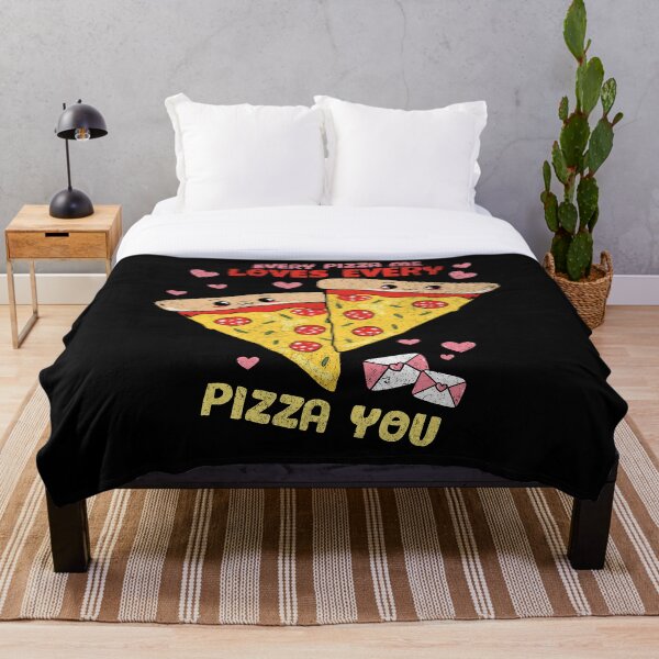 Artikelvorschau, Cute Every Pizza Me Loves Every Pizza You Retro Vintager klassischer Valentinsgruß entworfen und verkauft von seventeedesigns.