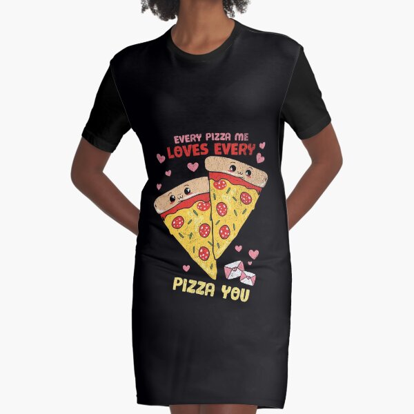 Artikel-Vorschau von Cute Every Pizza Me Loves Every Pizza You Retro Vintager klassischer Valentinsgruß, designt und verkauft von seventeedesigns.