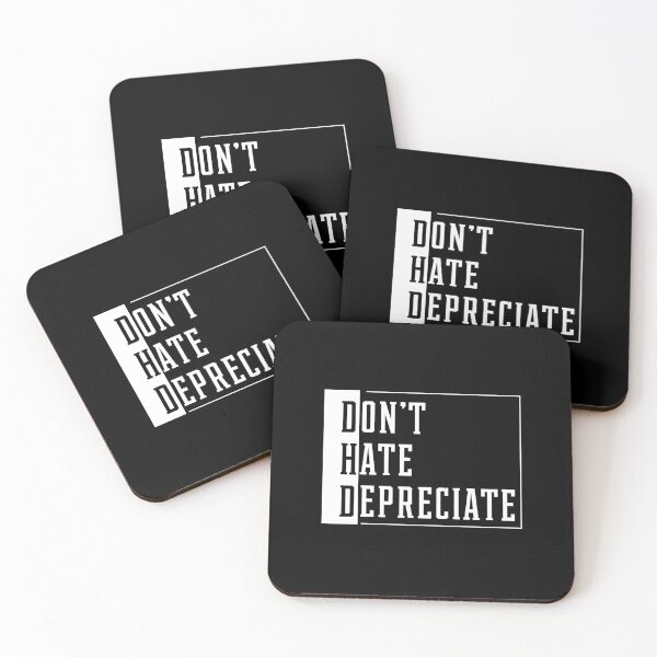 Item preview, Don't Hate Depreciate - Accountant Funny Gift designed and sold by DiogoCalheiros.