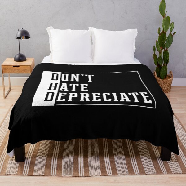 Item preview, Don't Hate Depreciate - Accountant Funny Gift designed and sold by DiogoCalheiros.