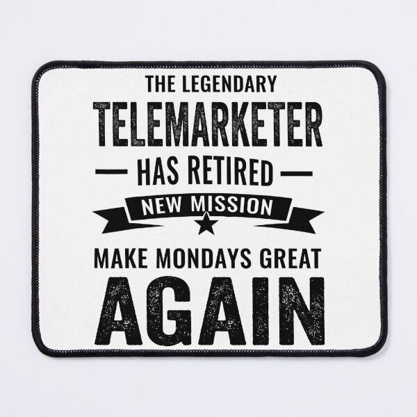 Item preview, Telemarketer retirement gifts, Telemarketer retired mom dad, Telemarketer retirement party designed and sold by Dogs Geeky⭐⭐⭐⭐⭐.