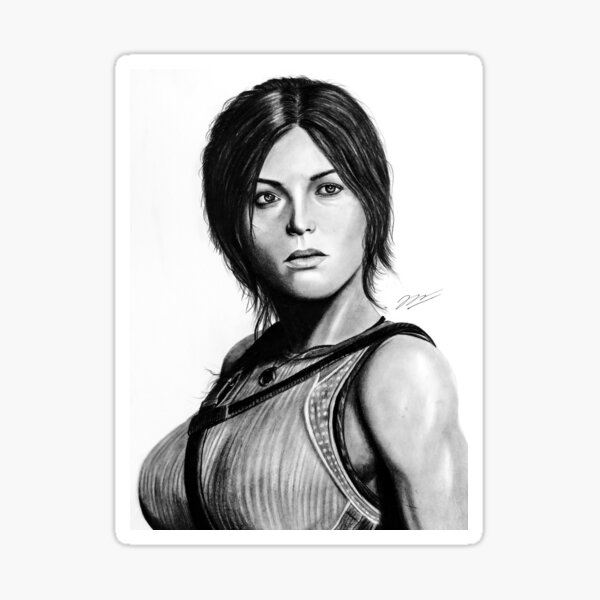 Lara Croft - SOTTR Sticker