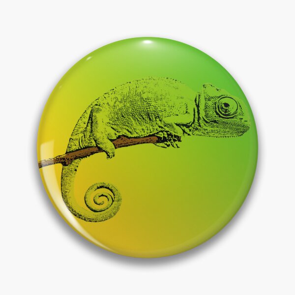 Item preview, Chameleon - Green and yellow TCK designed and sold by Brauzruss.