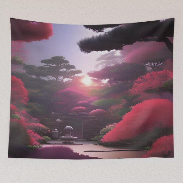 Item preview, The Sunrise Magical ZEN Garden! designed and sold by DEKA777.