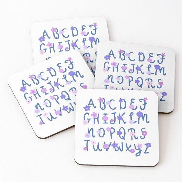 Item preview, Floral Alphabet  designed and sold by G-Graphicss.