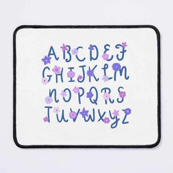 Item preview, Floral Alphabet designed and sold by G-Graphicss.
